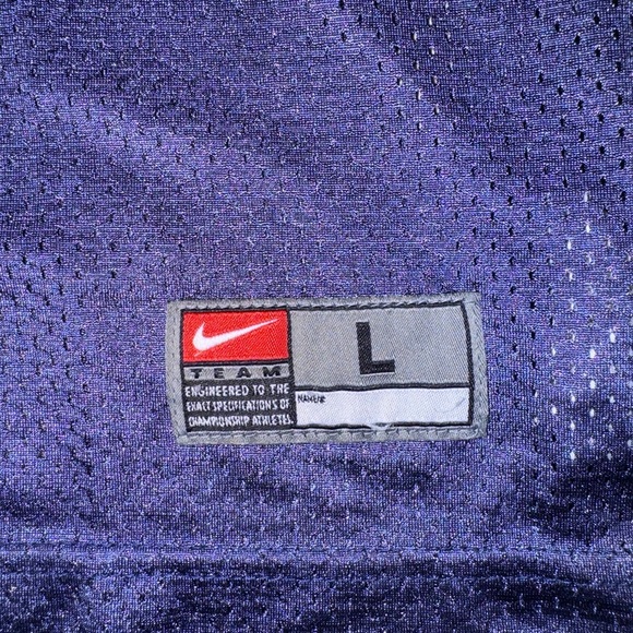 Eddie George Jersey Youth L Tennessee Titans Nike Blue Number 27 NFL Football - Picture 4 of 7